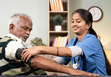 Senior citizen care taker service in Mulund
